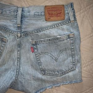 Levi's Shorts - Distressed Levi’s Free People 25W Levi's Shorts - Distressed Levi’s Free People 25W